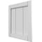 Ekena Millwork 12"W x 12"H True Fit PVC Framed Board-n-Batten Shutters Sample, Unfinished SAMPLE-TFPBFUN - alternate 2